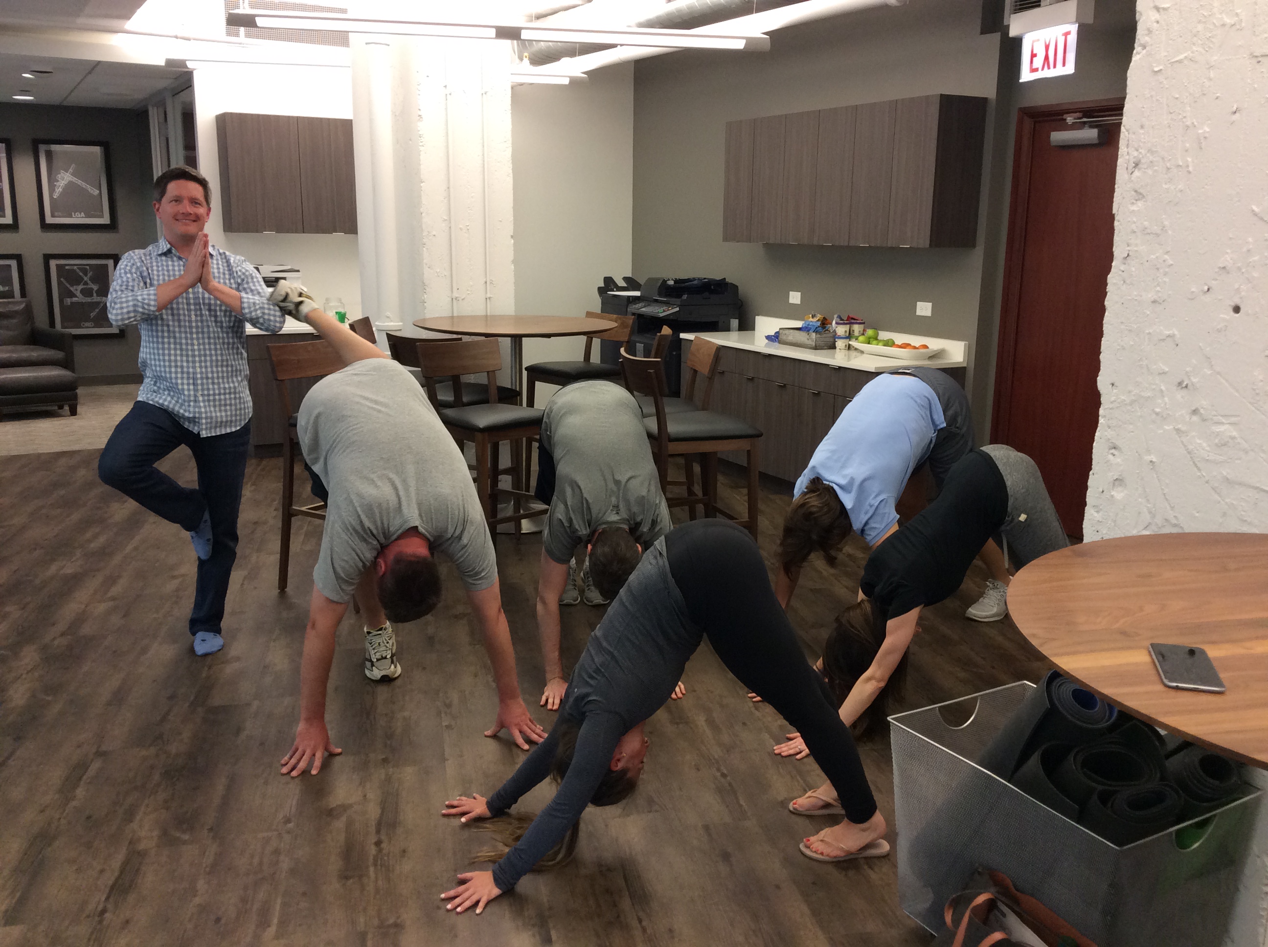 Gratitude Yoga Chicago corporate yoga